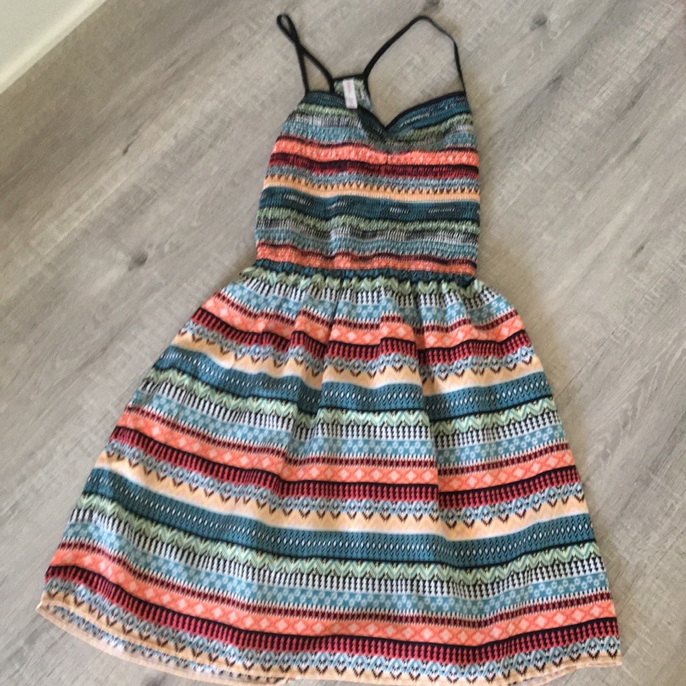 Santa Fe/ tribal design dress.